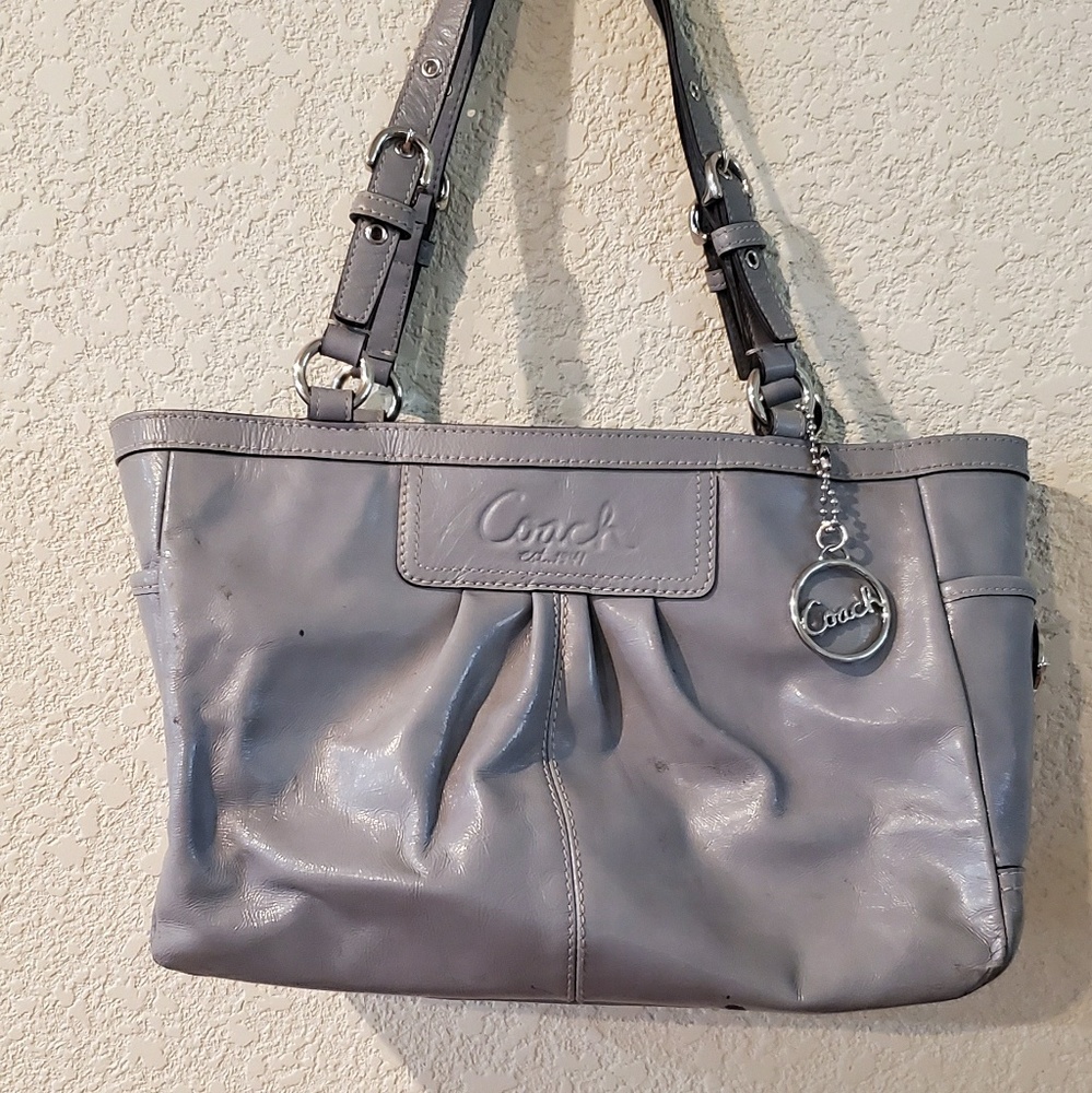 Baby blue coach bag